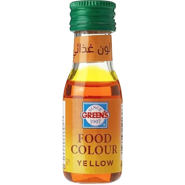 GREENS FOOD COLOUR YELLOW 28ML