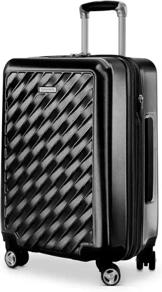 Ricardo Beverly Hills Melrose Hard Case Black Trolley 25 Inch
