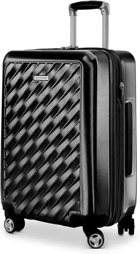 Ricardo Beverly Hills Melrose Hard Case Black Trolley 25 Inch