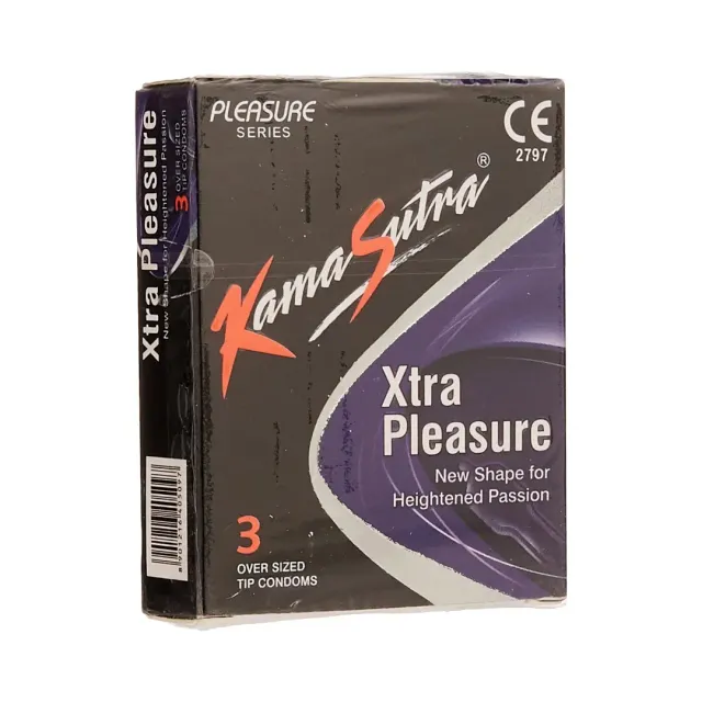 Kama Sutra Condom Extra Pleasure 3 Pieces
