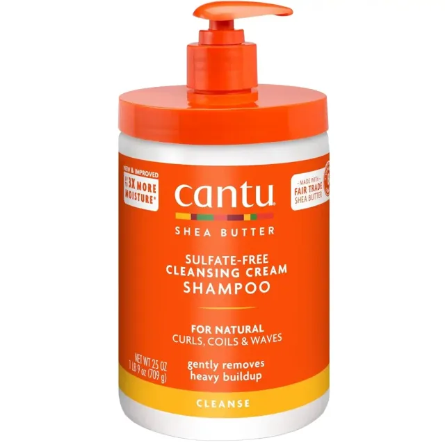 Cantu Shampoo Shea Butter Sulfate-Free Cleansing Cream 709ml