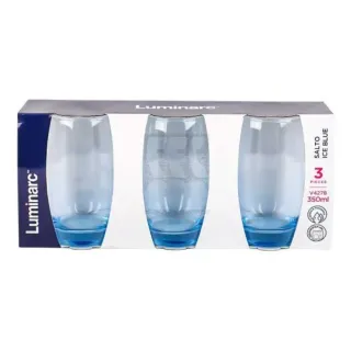 Luminarc Goblet Salto Blue Fh35 Set 3Pcs