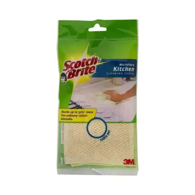 Scotch Brite Microfibre Kitchen Cleaning Cloth 1Pcs