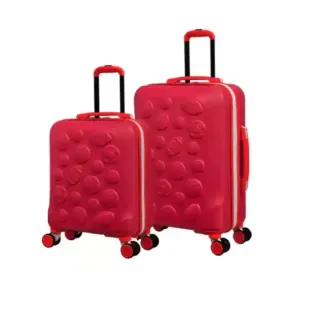 IT Kids Luggage Trolley 2 pcs Set Red 37/48 cm