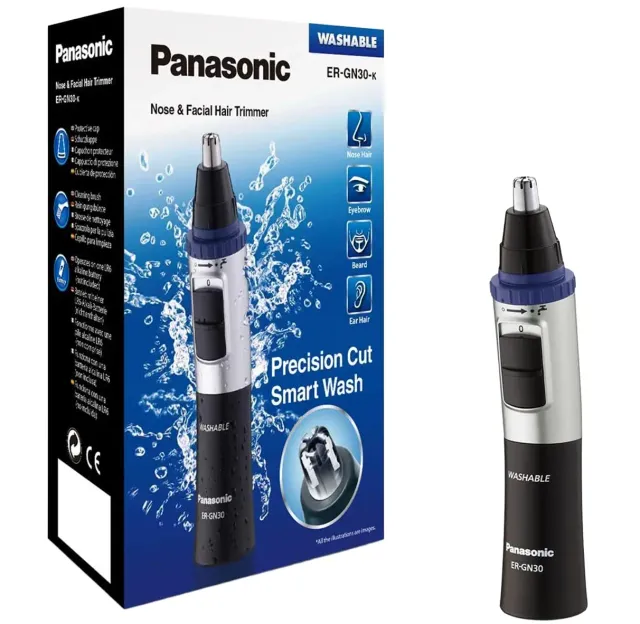 Panasonic Nose & Facial Hair Trimmer ER-GN30-K