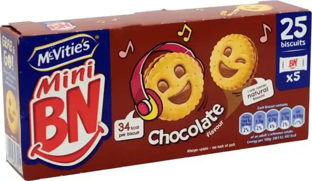 McVitie's Biscuits Mini BN Chocolate Flavor 35g x 5