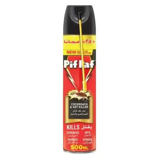 Pif Paf Odorless Cockroach & Ant Killer Spray 400ml + 100ml