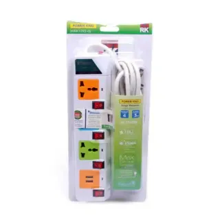 Mrk Power King Extension 4 Way/2 Usb/5M