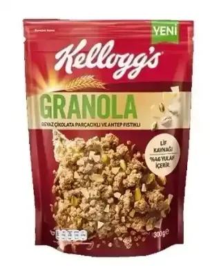 Kellogg's Cereal Granola with White Chocolate & Pistachios 300g