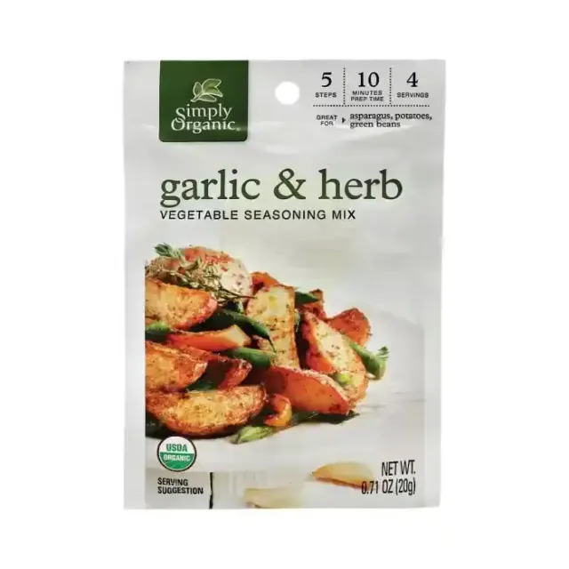 Simply Organic Ssoning Grlc Herb Vegetable 20G