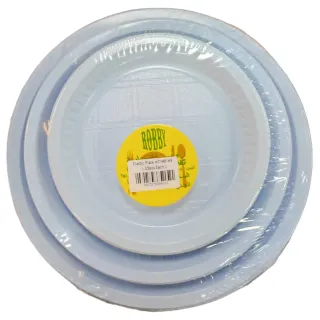 Robby Plastic Round M7, M8, M9 25 Pieces Each