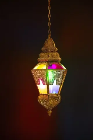 Ramadan Metal Decor Lantern 1217-1-4