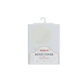 Rankoussi Single Duvet Cover White 160X220Cm