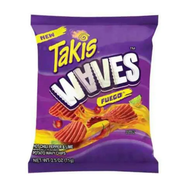 Takis Fuego Waves Chips 71g
