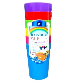 KHM Plastic Tumbler 6 Pieces MRK514-1