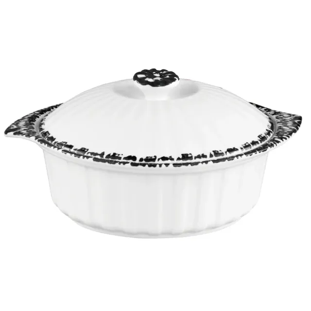 Ascot Round Casserole 24Cm With Lid Yb018424