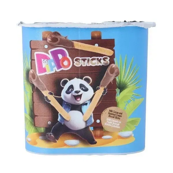 DIPPO MILK COCOA&HZLNUT CRM STICKS 50G
