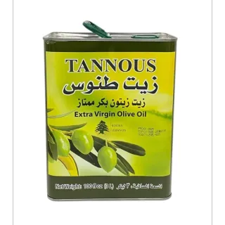 Tannous Extra Virgin Olive Oil Tin 3L