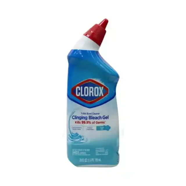 Clorox Toilet Bowl Cleaner Clinging Bleach Gel 709Ml