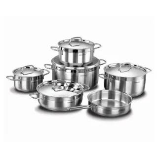 Korkmaz Alfa Cookware 11 pcs Set
