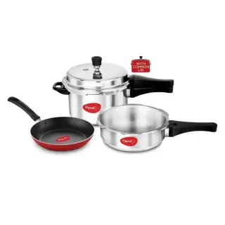 Pigeon Pressure Cooker Combo+Fry Pan