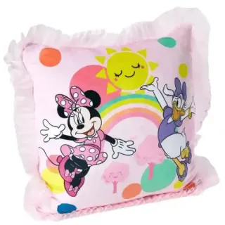 Minnie Pink Novelty Cushion, 40x40cm