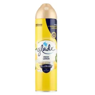 Glade Spray Aerosol Fresh Lemon Air Freshener 300ml