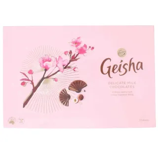 Fazer Geisha Milk Chocolate Pralines With Cripsy Hazelnut Filling 185g