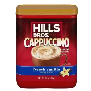 HILLS BROS CPTCH.FRNCH.VAN FAT FRE 453G