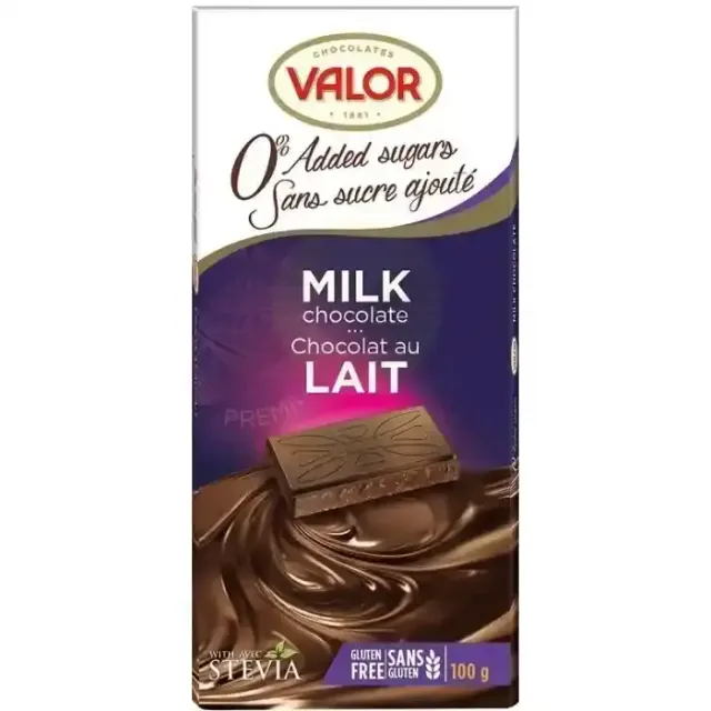 شكولاته فالور حليب100جم