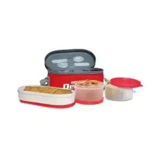 Milton Lunch Box 3Pcs with Bag Astd Kb166