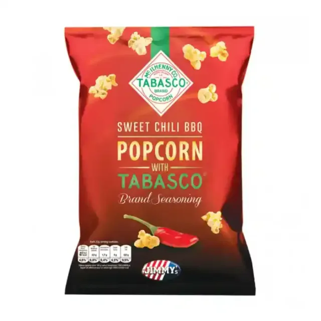 JIMMYS sweet CHIL BBQ P/CORN with TABASCO 90G