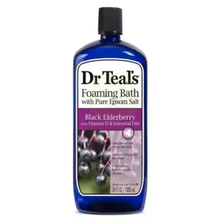 Dr. Teal's Foaming Bath Elderberry Adult 1000ml