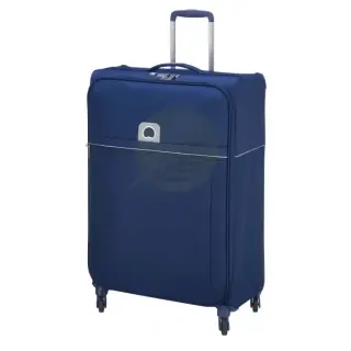 Delsey Brochant 4W Soft Trolley 78Cm Blue
