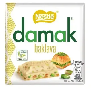 Nestle Damak Pista Baklava Choco Bar 60G