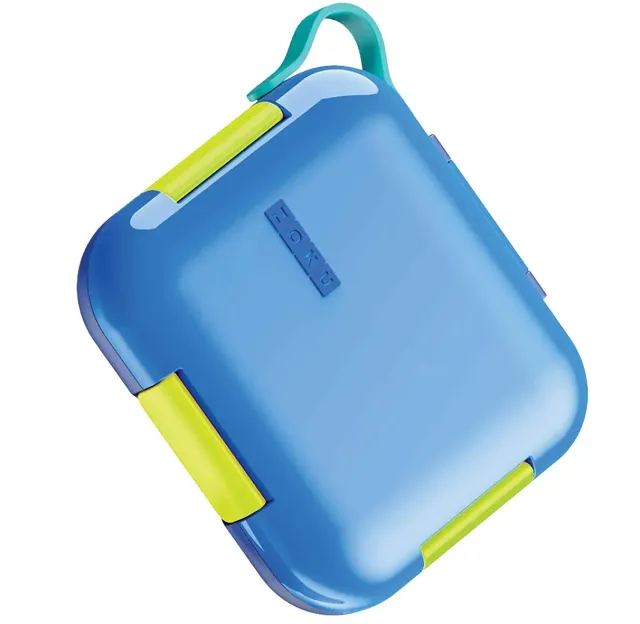 Zoku Neat Bento Kids Lunch Box Zk-311-Bl Blue