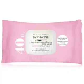 Byphasse Make Up Remover Wipes Milk Proteins All Skin Types