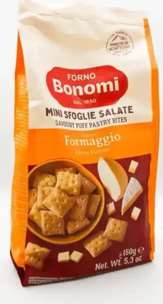Bonomi Cheese Mini Puff Pastry 150 g