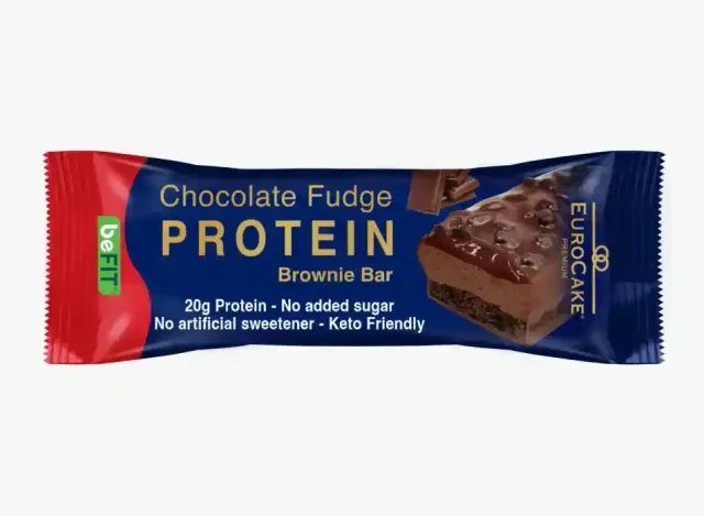Eurocake Bar Chocolate Fudge Brownie Protein Cake 65 g