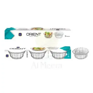ORIENT FRUIT BOWL SET 3PC TQ-22-TB065