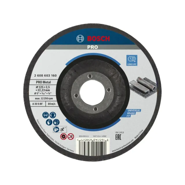 Bosch Angle Grinder 700W 115 mm + 3 pcs Disc