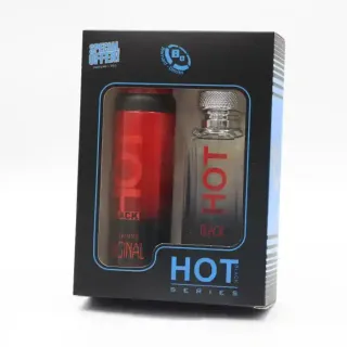 هوت بلاك عطر رجالي متنوع 100مل + مزيل عرق 200مل