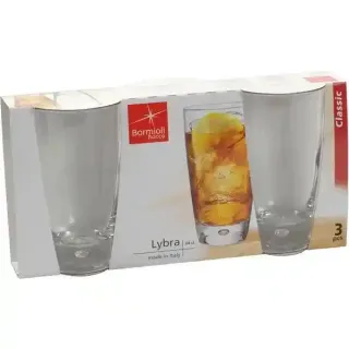 Bormioli Rocco Luna Drink Glass 3Pcs 35Cl