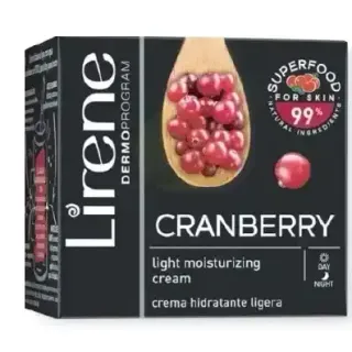 Light Moisturizing Cream Cranberry Superfood 50ml