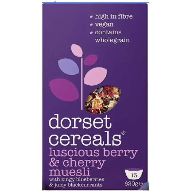 Dorset Cereals Luscious Berry & Cherry Muesli 620 g