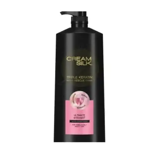 Cream Silk Conditioner Triple Keratin Ultimate Straight, 600ml