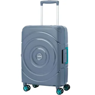 American Tourister Circurity Spinner Hard Trolley 55cm Azure Grey