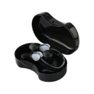 Nolvi Swim Nose Clip with Ear Plug Black