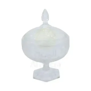 Pattur Glass Candy Jar With Stand Gb1843Bl
