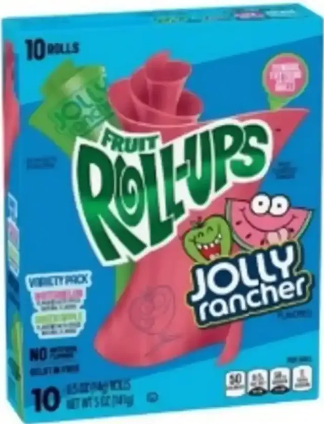 Betty Crocker Fruit Rollups Jolly Ranch141G